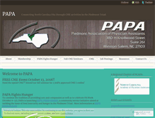 Tablet Screenshot of papanc.org